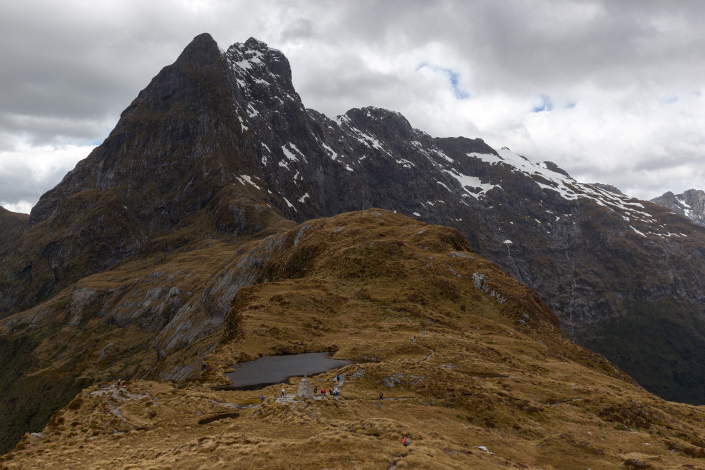 Mackinnon Memorial at Mackinnon Pass. 