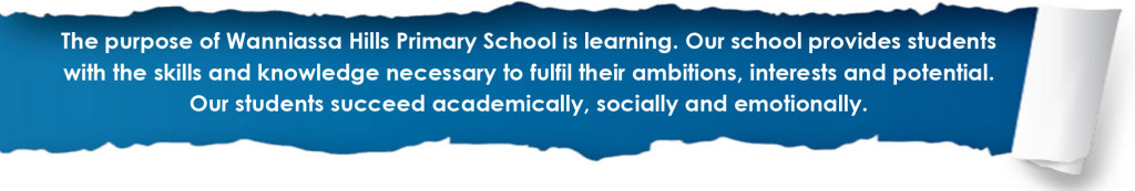 Wanniassa Hills Primary School Purpose Statement