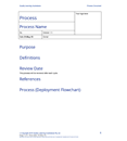 Process Template