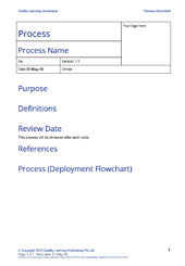 Process Template